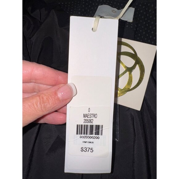 NWT Etcetera Designer Classic Black White Polka Dot Blazer Jacket Office Siren - Picture 6 of 16